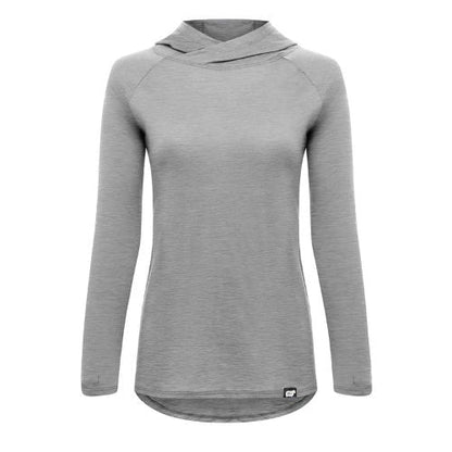 Women's 100% Merino Lightweight Hoodie by Wūru Wool